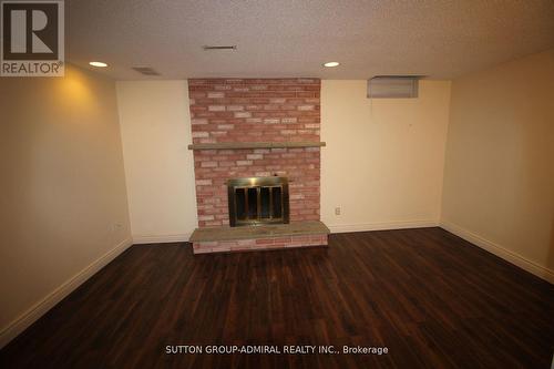 Bsmt - 25 Kirkland Court, Richmond Hill, ON - Indoor With Fireplace