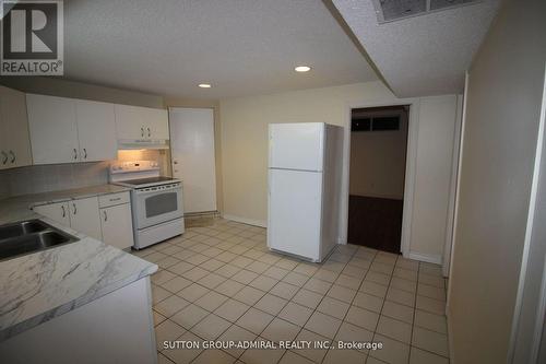 Bsmt - 25 Kirkland Court, Richmond Hill, ON - Indoor Photo Showing Kitchen With Double Sink