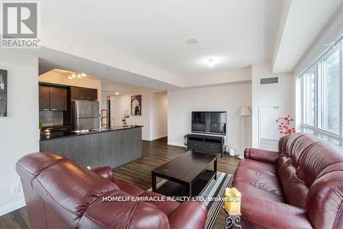 1002 - 2152 Lawrence Avenue, Toronto, ON - Indoor Photo Showing Living Room