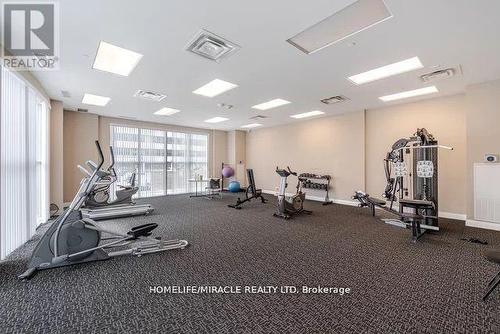 1002 - 2152 Lawrence Avenue, Toronto, ON - Indoor Photo Showing Gym Room