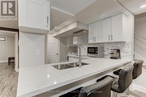 58 Jessica Gardens, Vaughan, ON - Indoor Photo Showing Kitchen With Double Sink