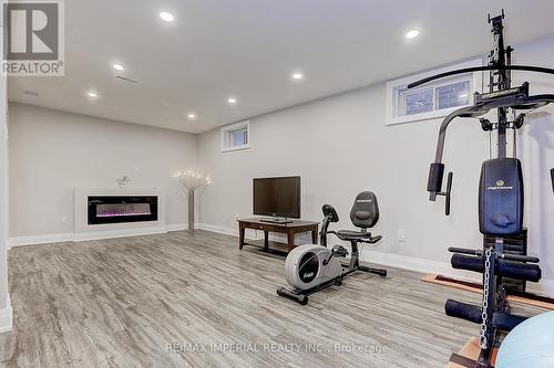 58 Jessica Gardens, Vaughan, ON - Indoor Photo Showing Gym Room