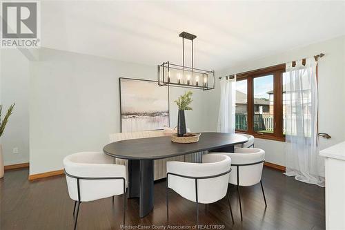 969 Golfwood Crescent, Lasalle, ON - Indoor Photo Showing Dining Room