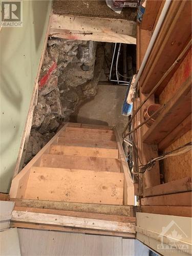 new basement stairs installed July 2024. The seller also had plumbing & support work done at the same time. - 92 Herriott Street, Carleton Place, ON - Indoor Photo Showing Other Room