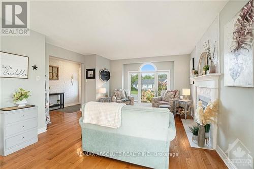 148 Charles Street, Arnprior, ON - Indoor Photo Showing Living Room With Fireplace