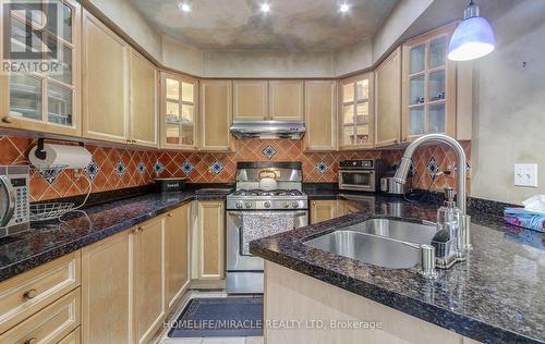 1699 Samuelson Circle, Mississauga, ON - Indoor Photo Showing Kitchen With Double Sink