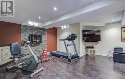 1699 Samuelson Circle, Mississauga, ON - Indoor Photo Showing Gym Room