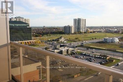 1404 - 4080 Living Arts Drive, Mississauga, ON - Outdoor With Balcony With View