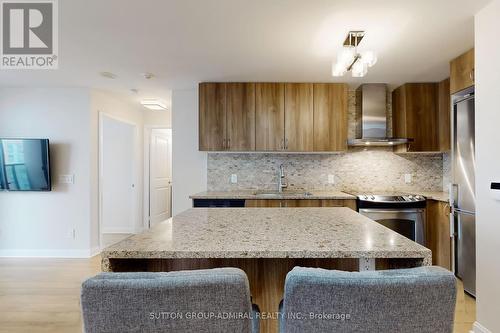 1713 - 1 Michael Power Place, Toronto, ON - Indoor Photo Showing Kitchen With Upgraded Kitchen