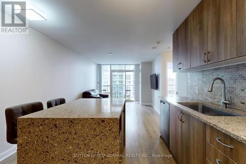 1713 - 1 Michael Power Place, Toronto, ON - Indoor Photo Showing Kitchen With Upgraded Kitchen