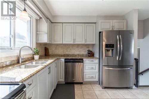 59 Regent Avenue, Hamilton, ON - Indoor Photo Showing Kitchen With Double Sink