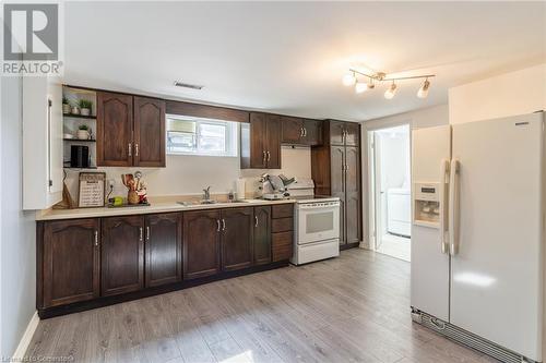 59 Regent Avenue, Hamilton, ON - Indoor Photo Showing Kitchen With Double Sink