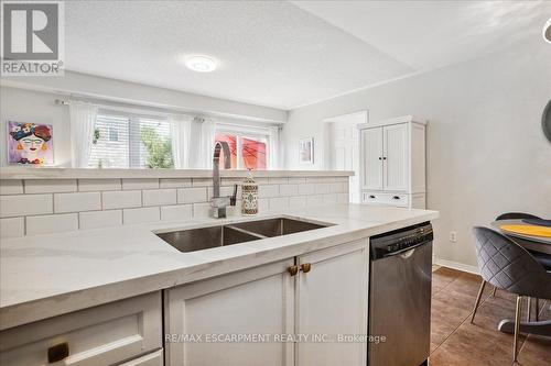 2403 Emerson Drive, Burlington, ON - Indoor Photo Showing Kitchen With Double Sink