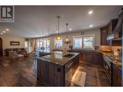 1505 Britton Road, Summerland, BC - Indoor Photo Showing Kitchen With Upgraded Kitchen