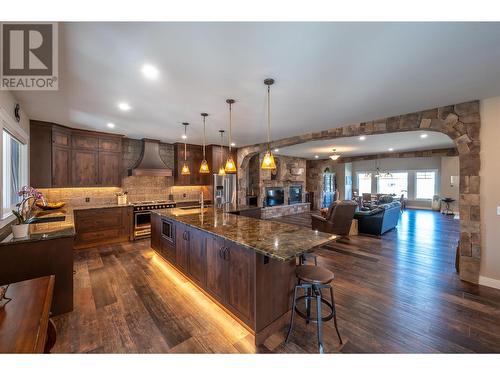 1505 Britton Road, Summerland, BC - Indoor Photo Showing Kitchen With Upgraded Kitchen