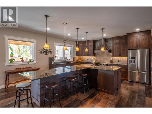 1505 Britton Road, Summerland, BC - Indoor Photo Showing Kitchen With Upgraded Kitchen