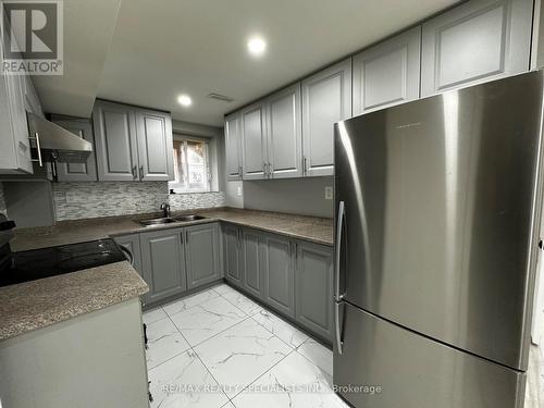 Bsmt - 14 Hashmi Place, Brampton, ON - Indoor Photo Showing Kitchen With Double Sink