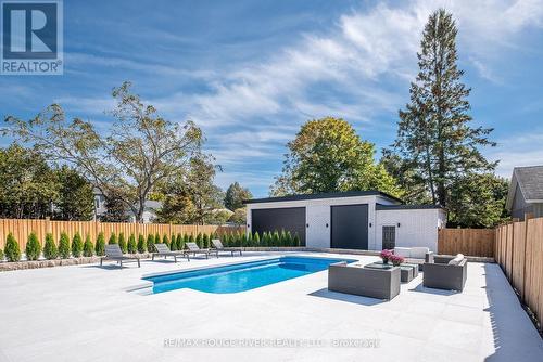 375 King Street W, Cobourg, ON - Outdoor With In Ground Pool With Backyard