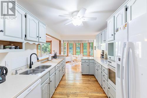 10342 Beach O' Pines Road, Lambton Shores (Grand Bend), ON - Indoor Photo Showing Kitchen With Double Sink