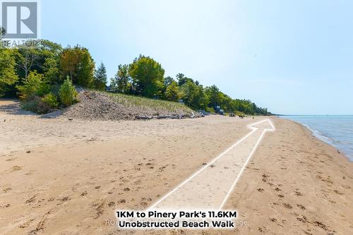 10342 Beach O' Pines Road, Lambton Shores (Grand Bend), ON - Outdoor With Body Of Water With View