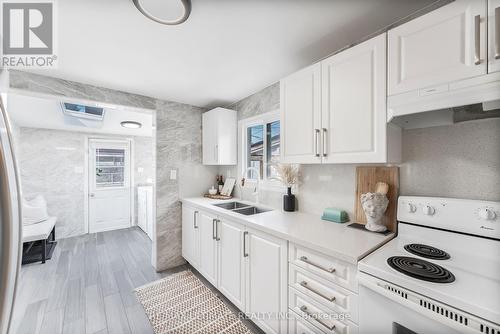 84 Rosethorn Avenue, Toronto, ON - Indoor Photo Showing Kitchen With Double Sink