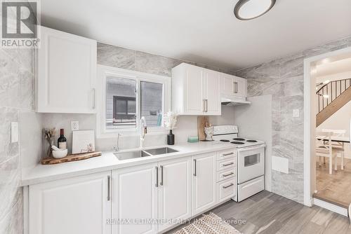 84 Rosethorn Avenue, Toronto, ON - Indoor Photo Showing Kitchen With Double Sink