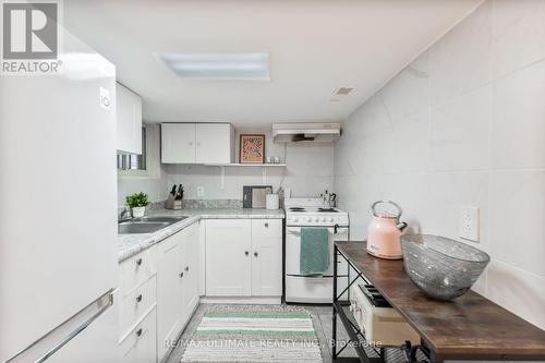 84 Rosethorn Avenue, Toronto, ON - Indoor Photo Showing Kitchen With Double Sink