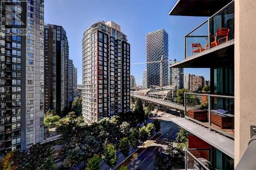 1103 501 Pacific Street, Vancouver, BC - Outdoor With Balcony With Facade