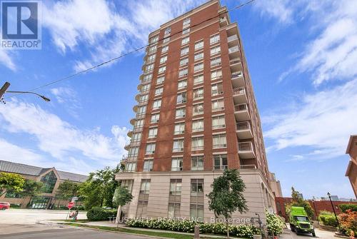 201 - 2 Clairtrell Rd Road, Toronto, ON - Outdoor With Balcony With Facade