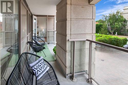 201 - 2 Clairtrell Rd Road, Toronto, ON - Outdoor With Balcony With Exterior