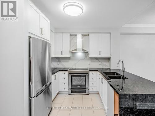 2103 - 100 John Street, Brampton, ON - Indoor Photo Showing Kitchen With Double Sink With Upgraded Kitchen