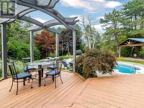 355 Golf Links Road, Hamilton, ON - Outdoor With In Ground Pool With Deck Patio Veranda With Exterior