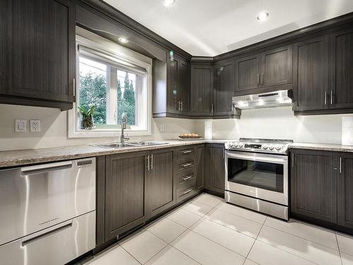 Kitchen - 14 Rue Adélard-Perreault, Mercier, QC - Indoor Photo Showing Kitchen With Double Sink