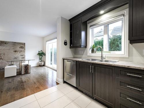 Kitchen - 14 Rue Adélard-Perreault, Mercier, QC - Indoor Photo Showing Kitchen With Double Sink