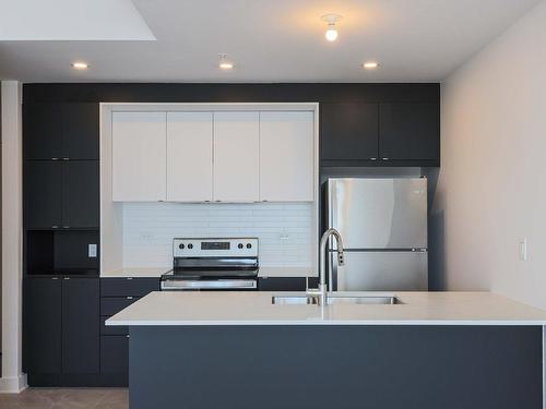 Cuisine - 503-5175 Rue Mackenzie, Montréal (Côte-Des-Neiges/Notre-Dame-De-Grâce), QC - Indoor Photo Showing Kitchen With Double Sink