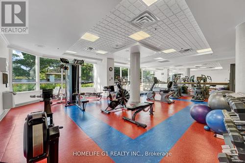 716 - 1000 The Esplanade N, Pickering, ON - Indoor Photo Showing Gym Room