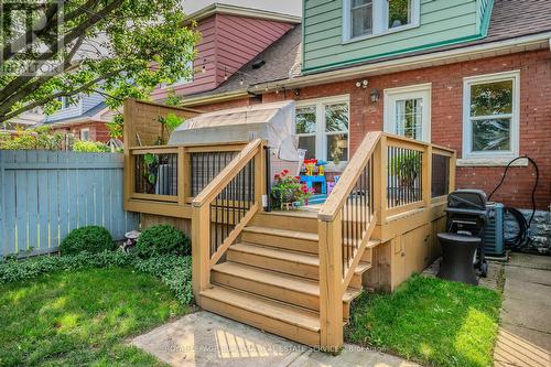 100 Crosthwaite Avenue N, Hamilton, ON - Outdoor With Deck Patio Veranda With Exterior