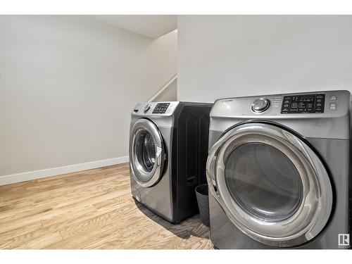 10213 75 St Nw, Edmonton, AB - Indoor Photo Showing Laundry Room