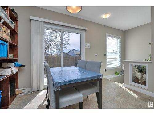 #8 13825 155 Av Nw, Edmonton, AB - Indoor Photo Showing Dining Room