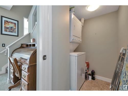 #8 13825 155 Av Nw, Edmonton, AB - Indoor Photo Showing Laundry Room