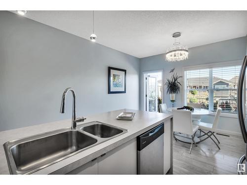 #36 3710 Allan Dr Sw, Edmonton, AB - Indoor Photo Showing Kitchen With Double Sink