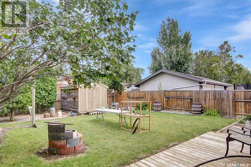 874 Seymour Crescent N, Regina, SK - Outdoor With Deck Patio Veranda With Backyard