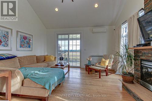 31395 Talbot Line, Dutton/Dunwich (Iona), ON - Indoor Photo Showing Living Room With Fireplace