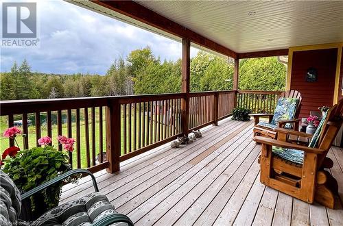 495190 Traverston Road, West Grey, ON - Outdoor With Deck Patio Veranda With Exterior