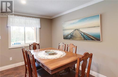 495190 Traverston Road, West Grey, ON - Indoor Photo Showing Dining Room