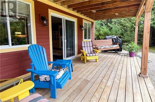 495190 Traverston Road, West Grey, ON - Outdoor With Deck Patio Veranda With Exterior