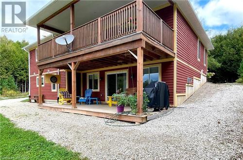 495190 Traverston Road, West Grey, ON - Outdoor With Deck Patio Veranda