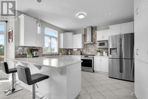 71 Riley Crescent, Centre Wellington, ON - Indoor Photo Showing Kitchen With Upgraded Kitchen