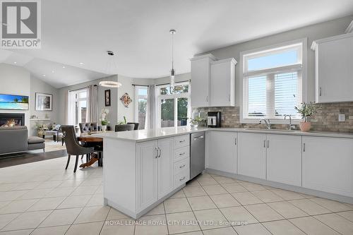 71 Riley Crescent, Centre Wellington, ON - Indoor Photo Showing Kitchen With Double Sink