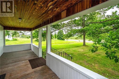 129 Old Post Road, Petitcodiac, NB - Outdoor With Deck Patio Veranda With Exterior